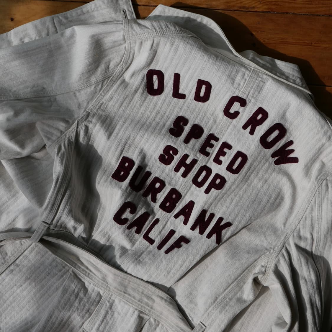 글래드핸드 올드크로우 스피드 샵 코트 (헤링본 데님 원단) 상품이미지2