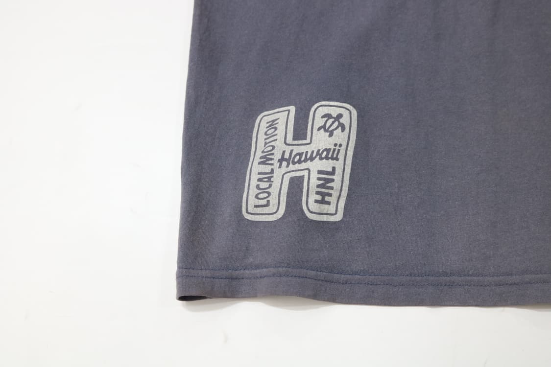 로컬모션 하와이 서프 그래픽 빈티지 반팔티셔츠 (XL) 상품이미지9