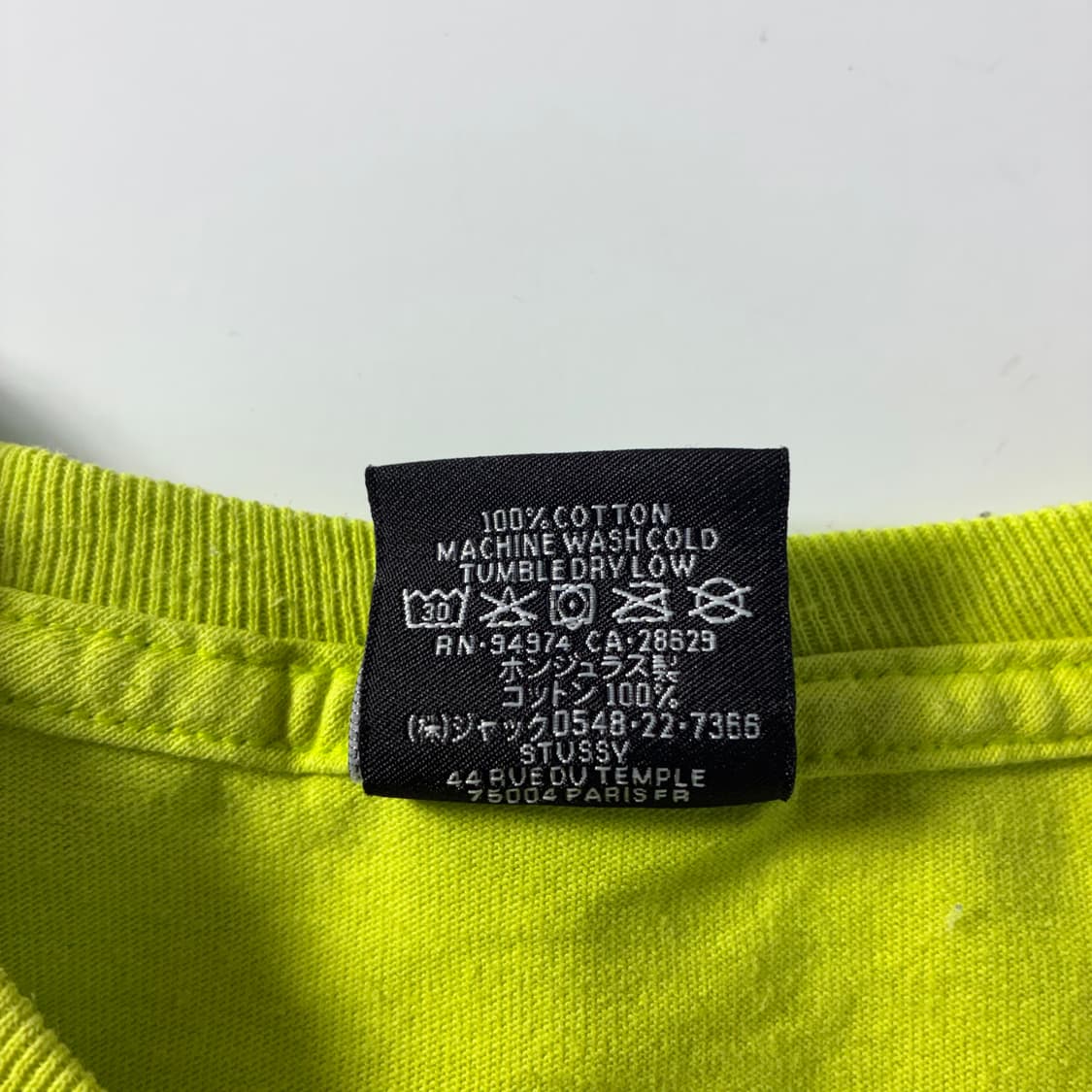 Stussy  스투시 프레쉬 기어 키라임 반팔 티셔츠  상품이미지7