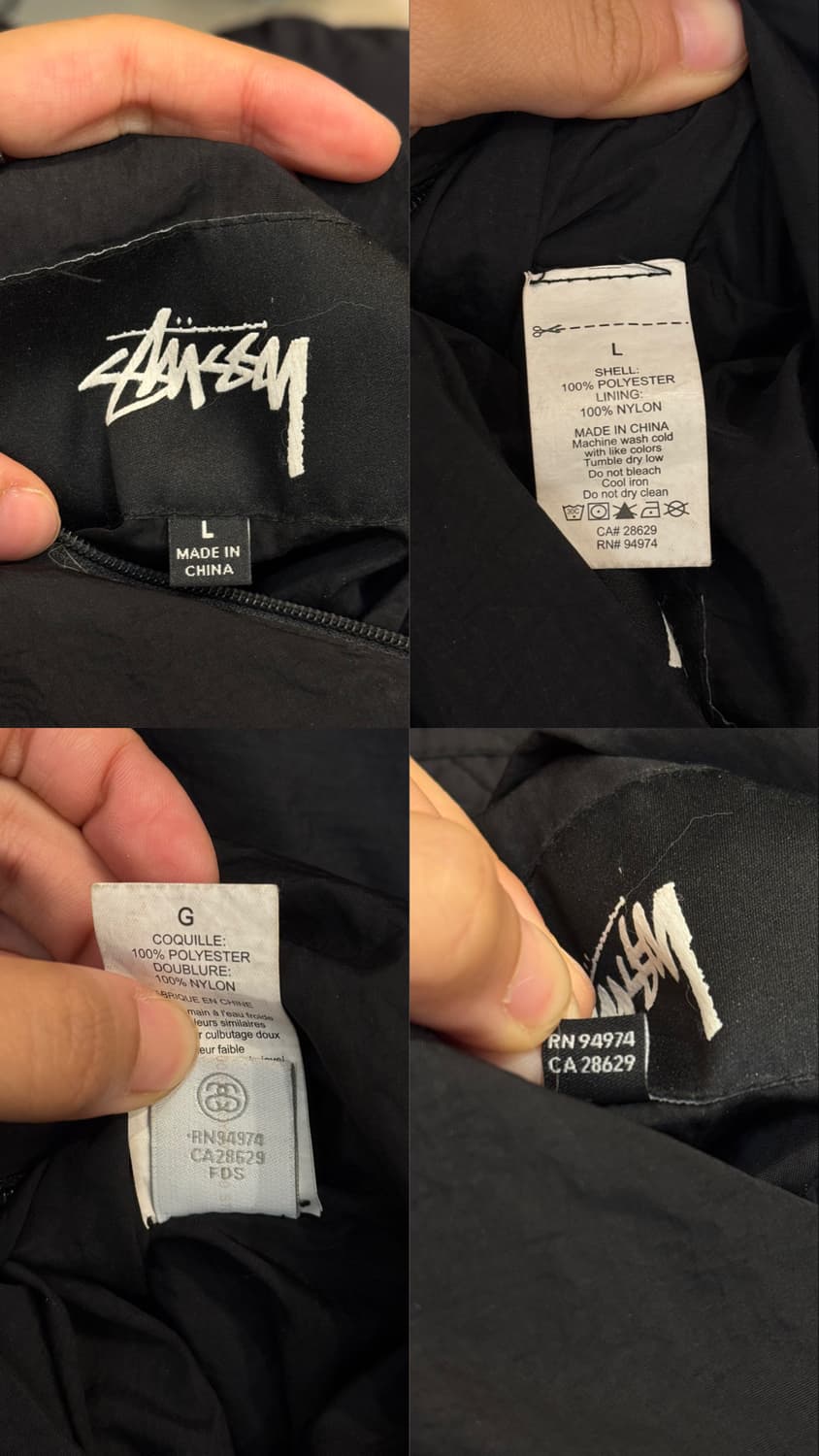 스투시 리버시블 후리스 점퍼 상품이미지10