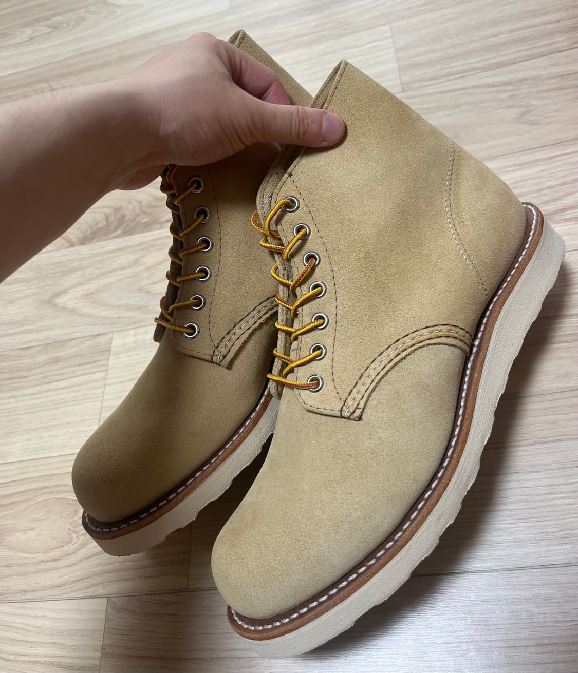 레드윙 라운드토 8167 호손 애빌린 러프아웃 8사이즈 상품이미지5