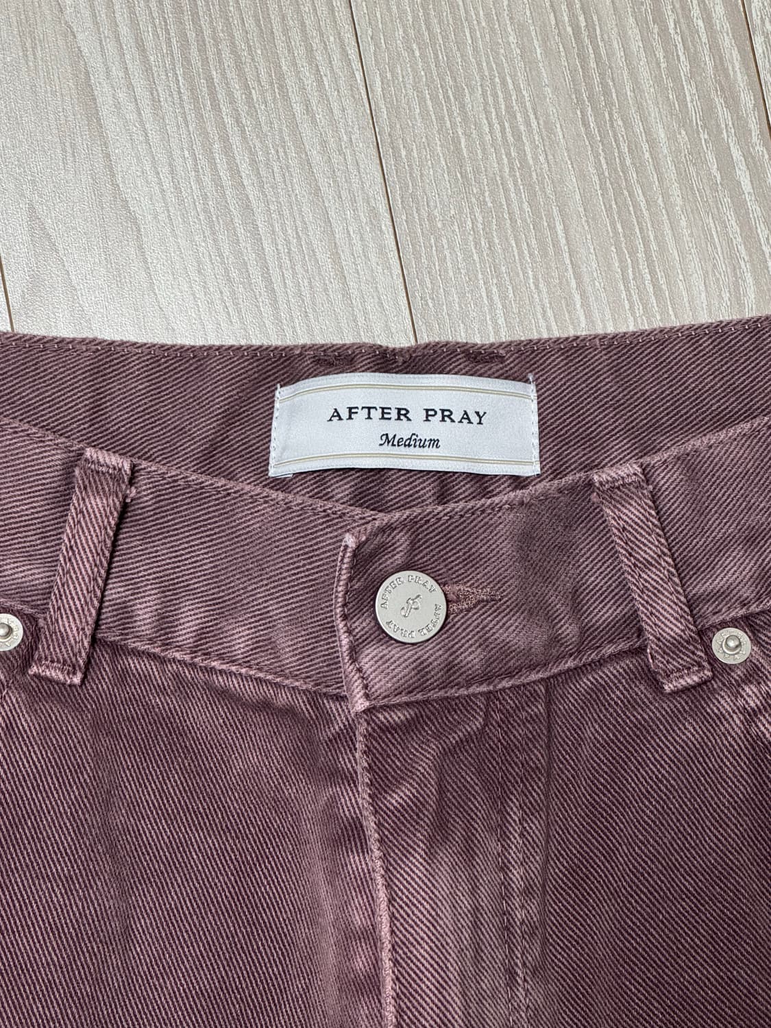 애프터프레이 와이드 슬래시 데님 상품이미지6