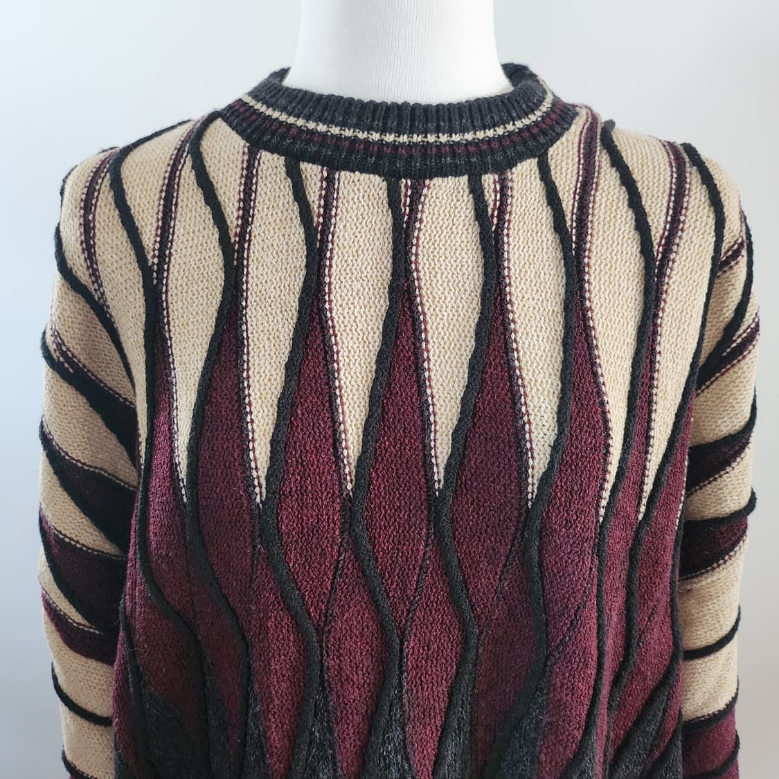 Bachrach 빈티지 케이블 니트 남여공용 상품이미지3