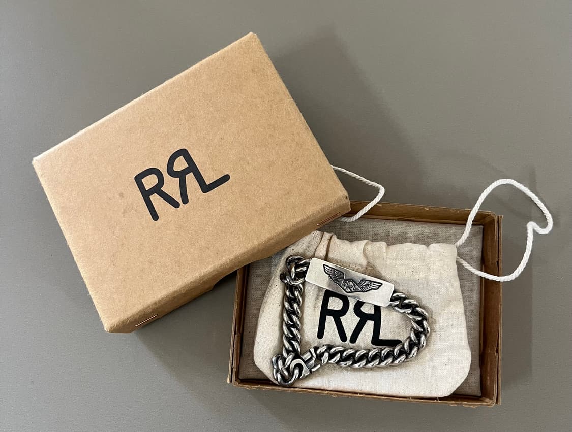 RRL 핸드메이드 스털링 팔찌 상품이미지1