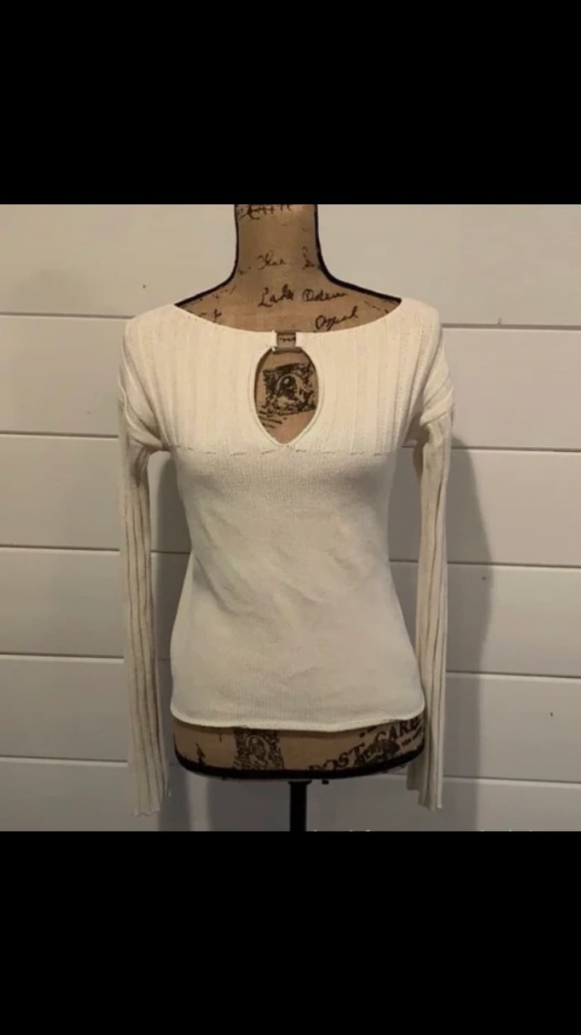 AX 아르마니 익스체인지 Y2K 키홀 컷아웃 니트 상품이미지1