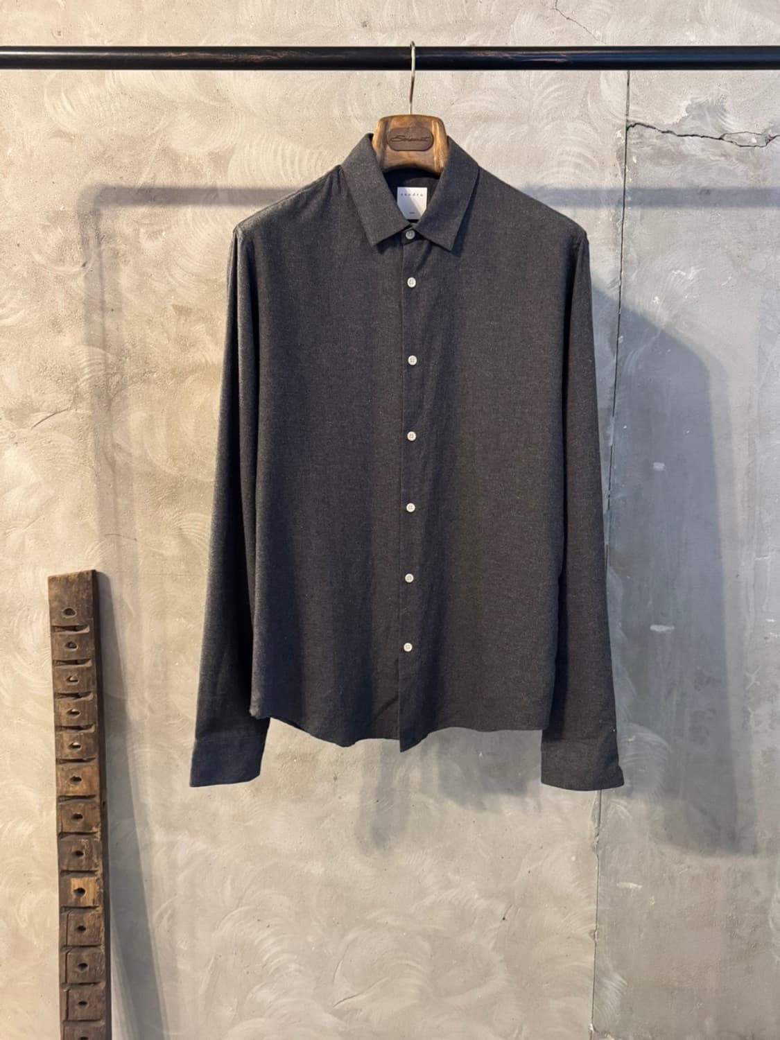 산드로 플란넬 셔츠 슬림100 상품이미지5