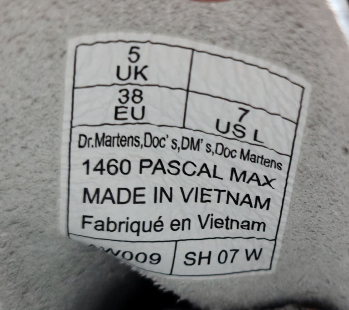 닥터마틴 1460파스칼맥스 UK5사이즈(240~245) 상품이미지7