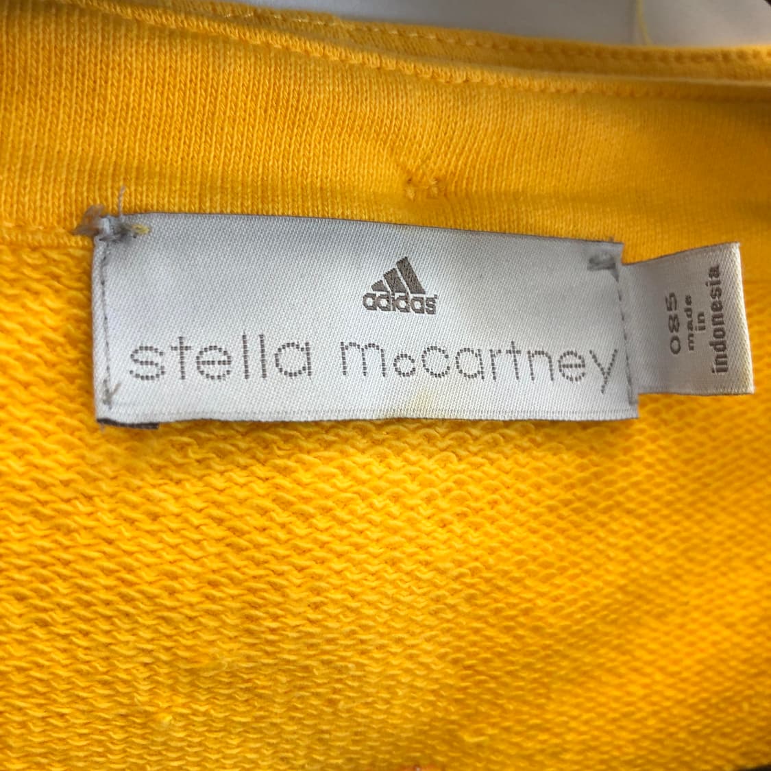아디다스 스텔라맥카트니 후드집업 85 옐로우 상품이미지5