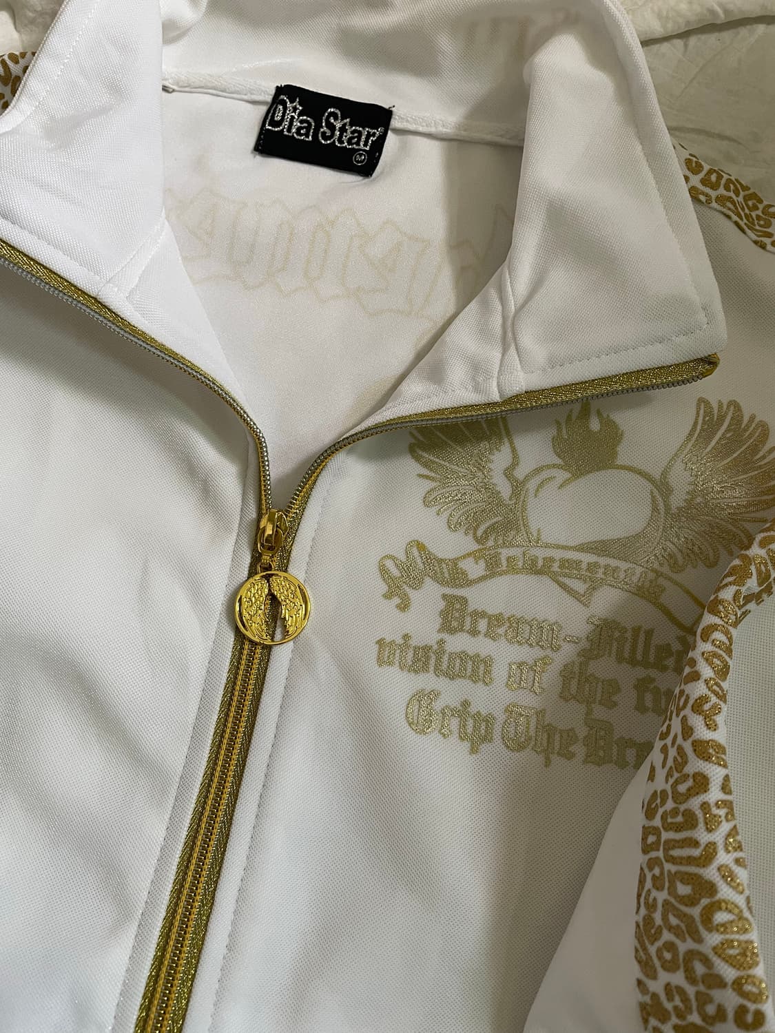 화이트 골드 엔젤 윙 트랙 재킷 상품이미지5