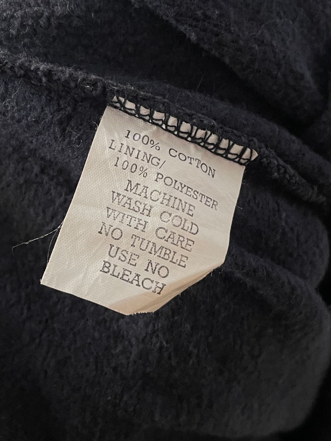 00s goodenough sashiko navy hoodie 상품이미지8