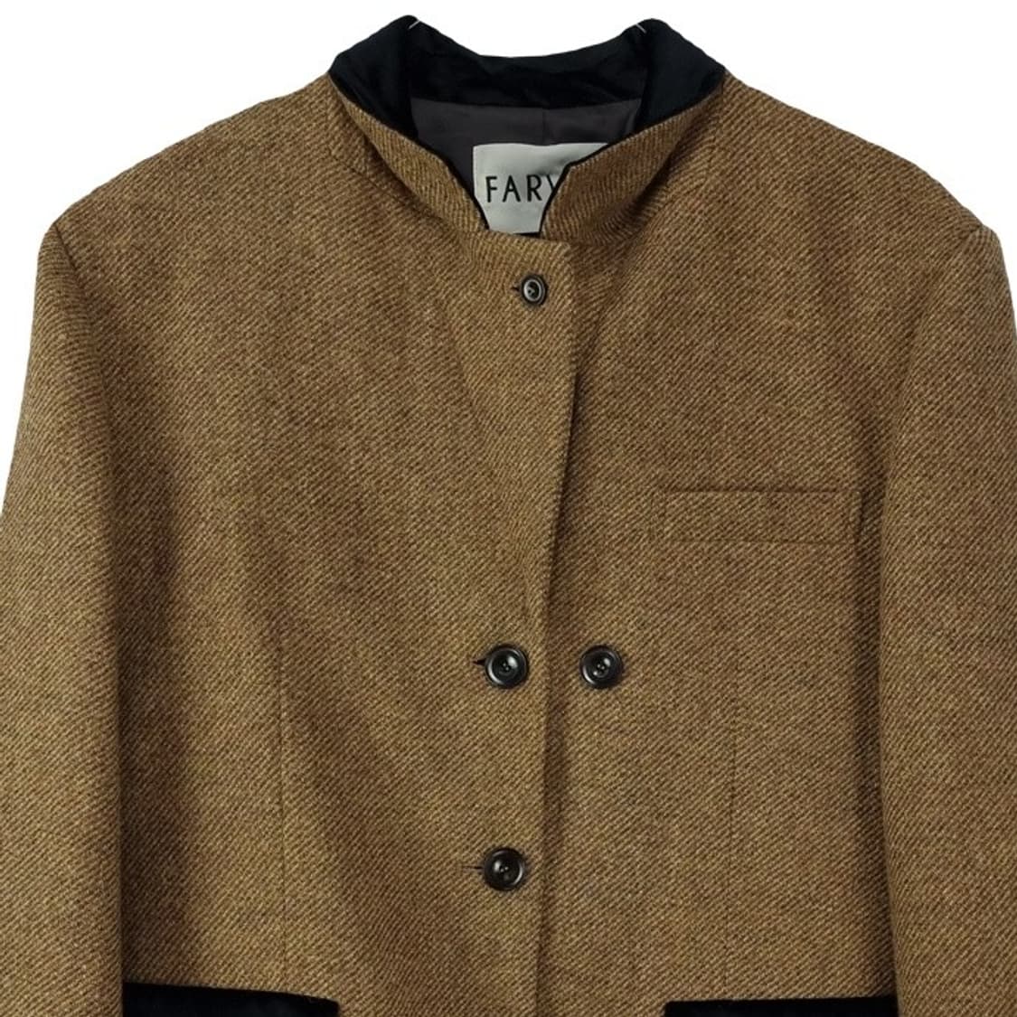 [파르벵] 벨벳 도킹 모직 자켓 M19605 상품이미지4