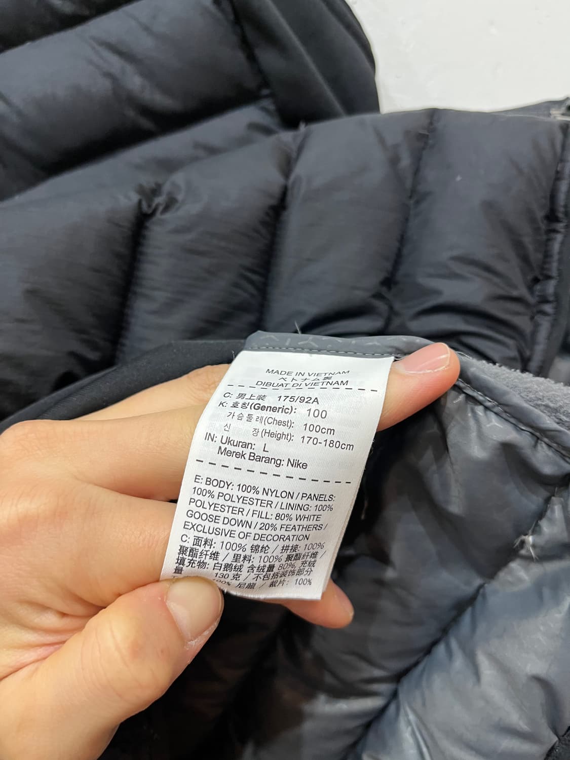 나이키 골프 구스다운 경량패딩 조끼 L 상품이미지5