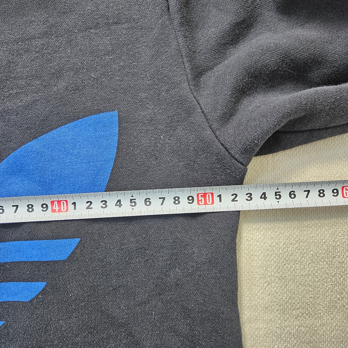 S 아디다스 빅로고 기모 후드티  0306Y 상품이미지6