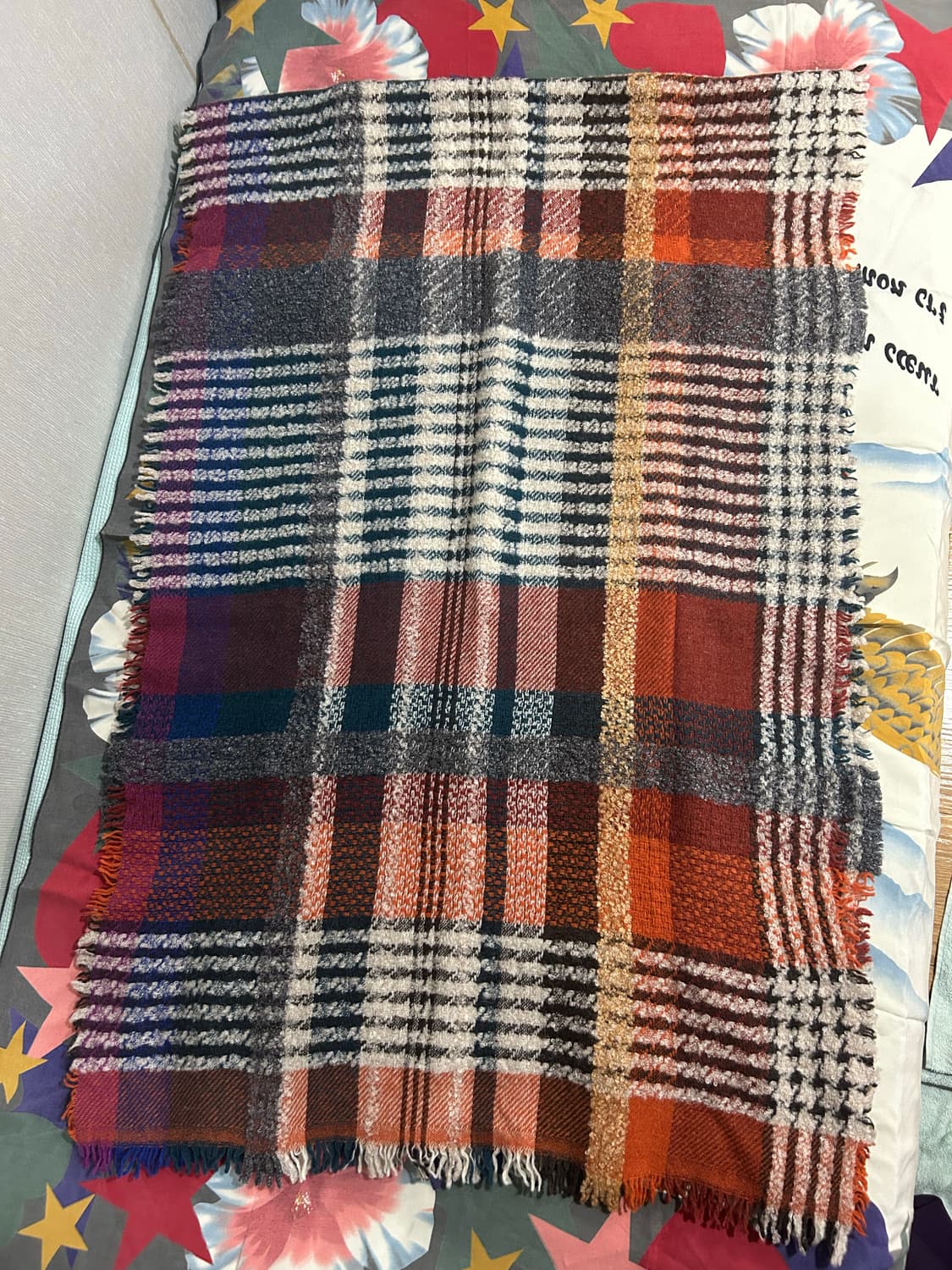 You Must Create 체크 머플러 상품이미지3