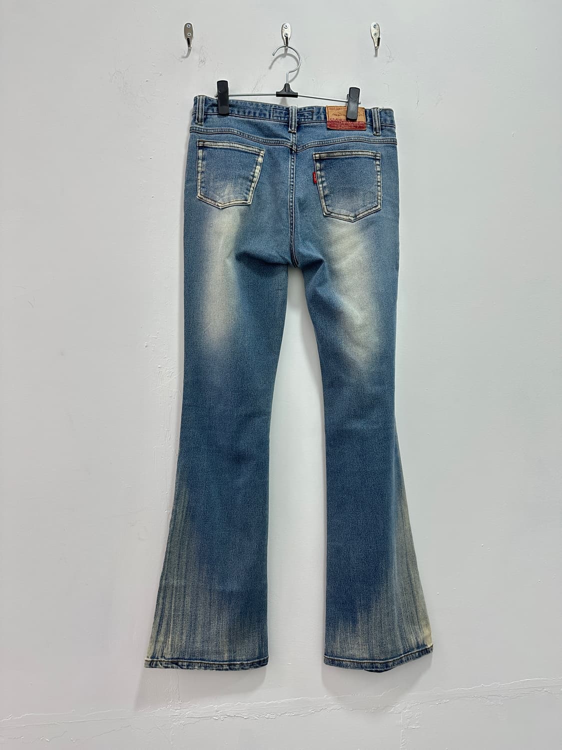 Vintage washed flare denim jeans 상품이미지7