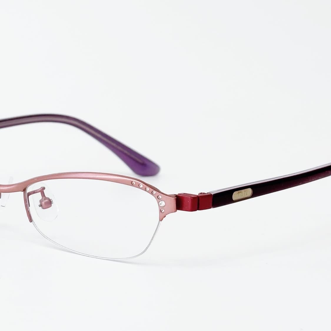 Metro 코랄 큐빅 반무테 메탈 데드스탁 빈티지안랄 상품이미지2