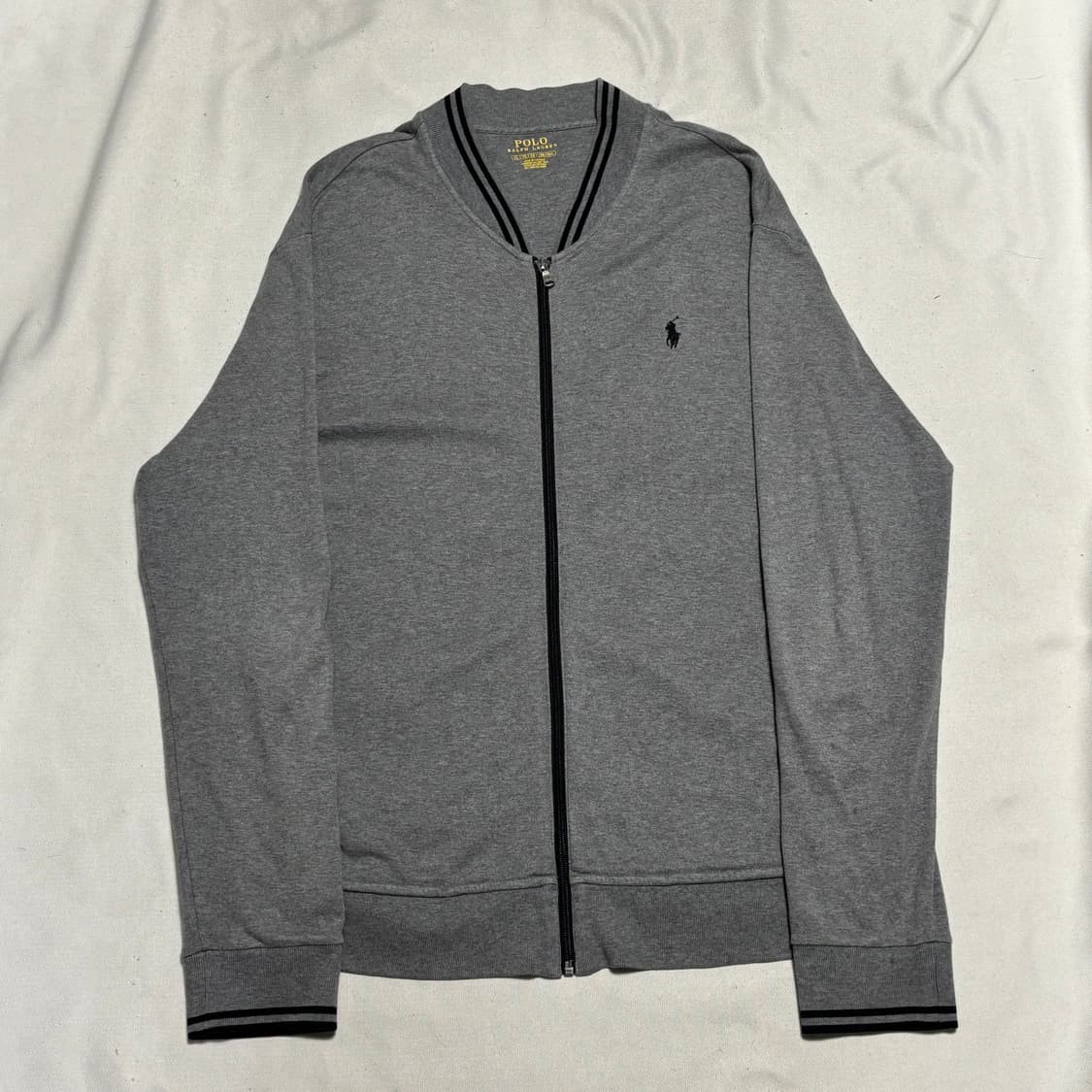XL 폴로랄프로렌 그레이 코튼 집업 자켓 상품이미지2