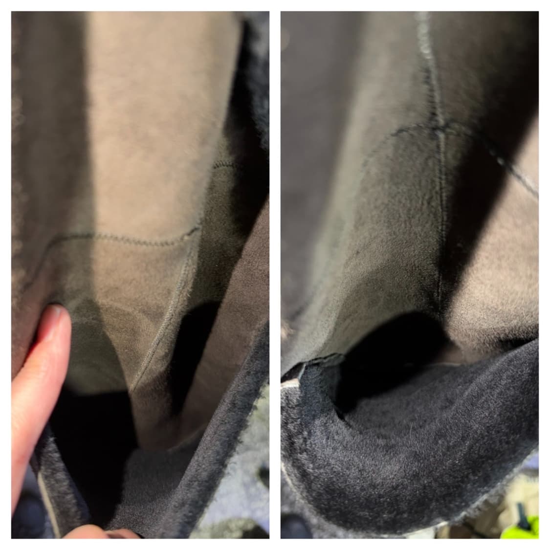 빈스 후드 무스탕 코트 S 상품이미지9