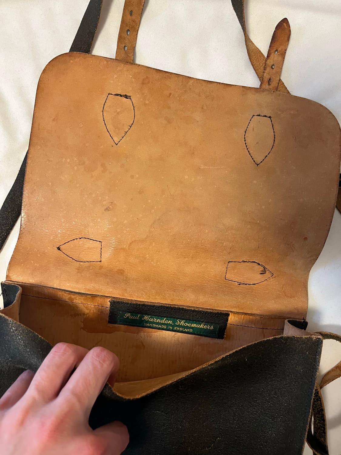 Paul harnden crackle leather bag 상품이미지3