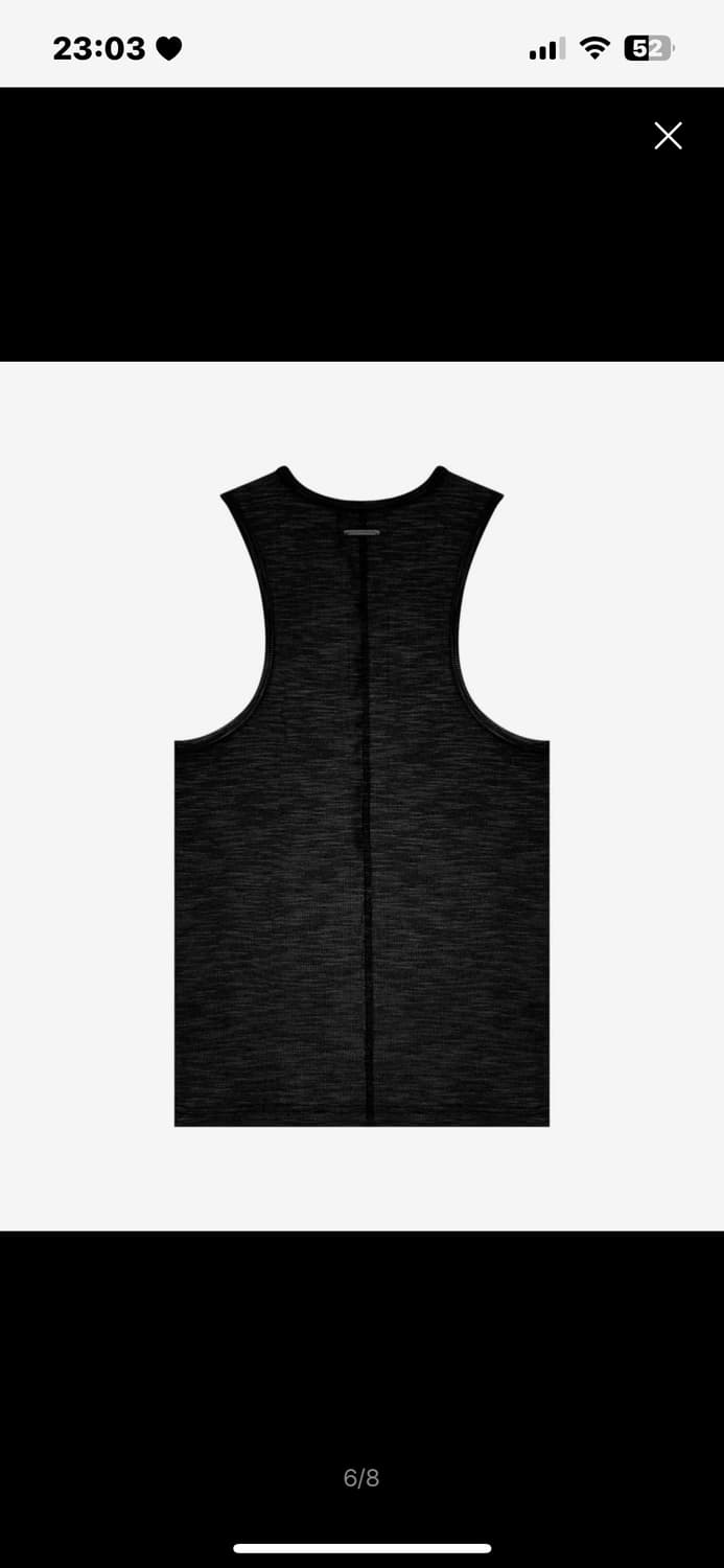 트리밍버드 Washed Pocket Sleeveless Charcoal 상품이미지2