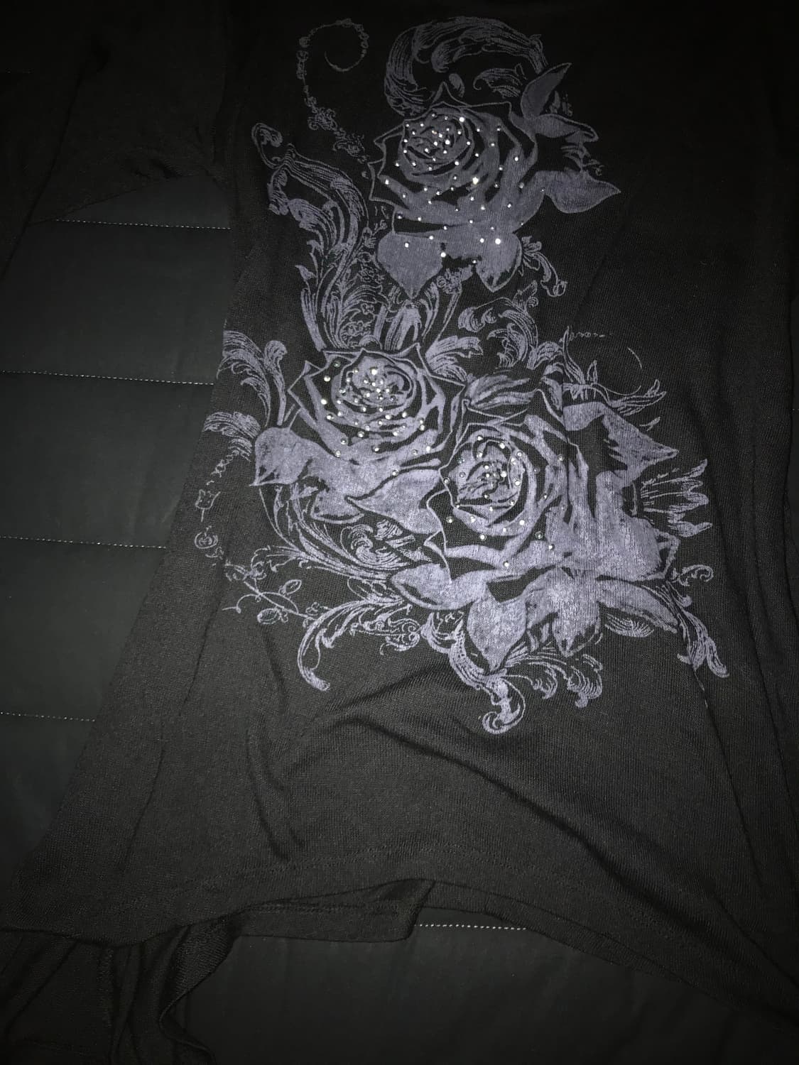 Rose Unbalanced T-shirt 상품이미지2