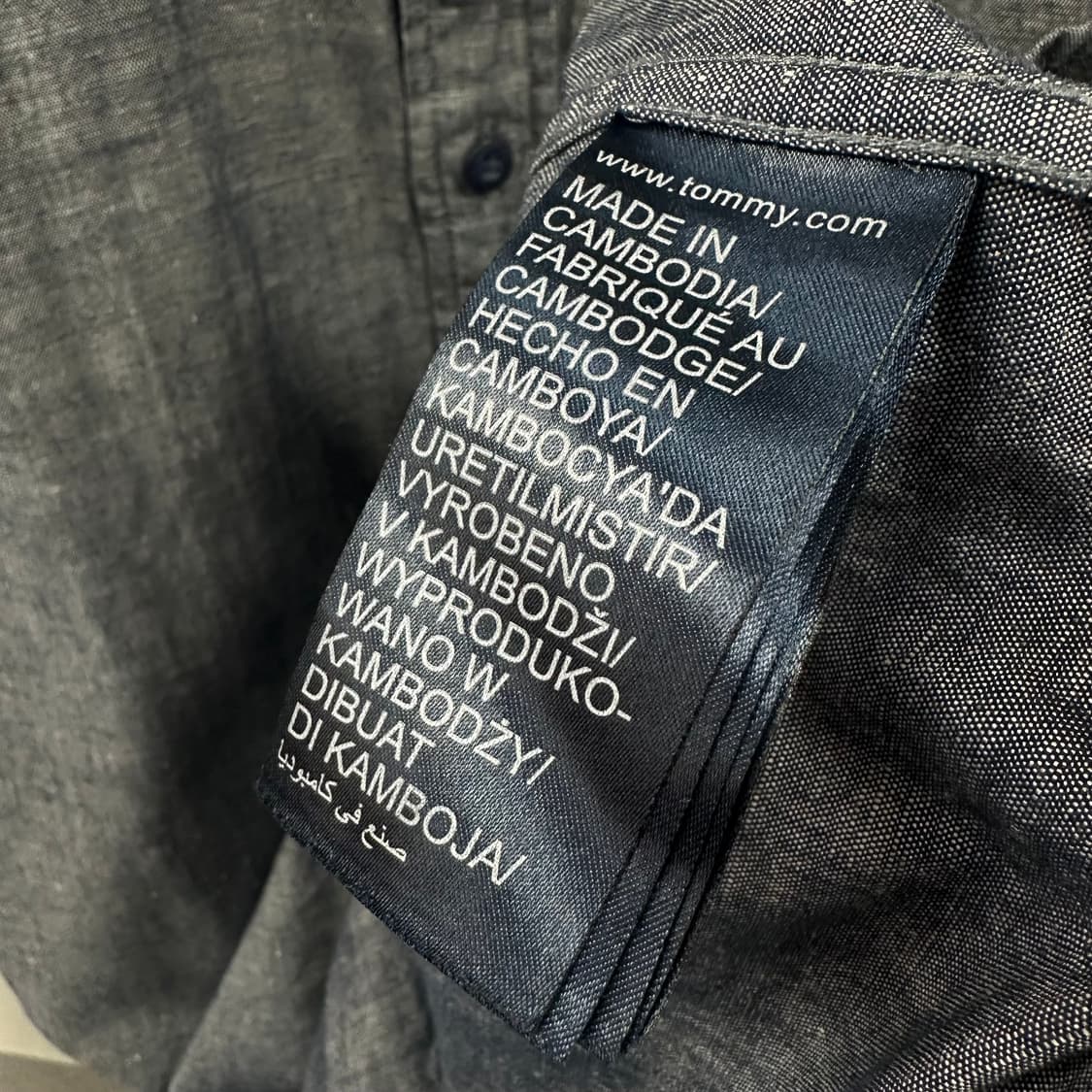 타미힐피거 부드러운 코튼 린넨 셔츠 남방 XL사이즈 상품이미지8