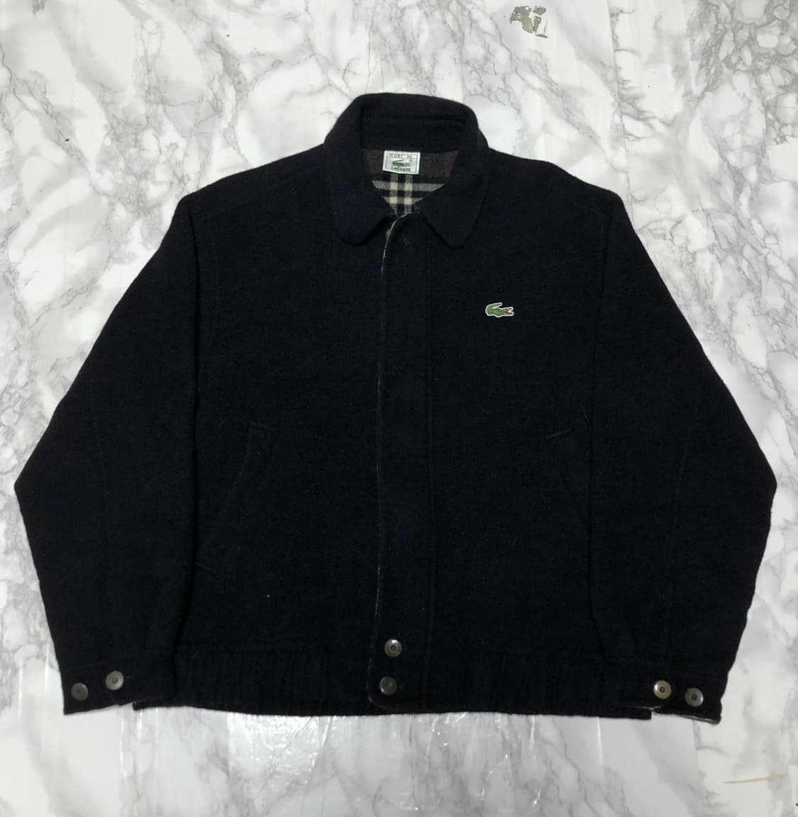 라코스테 울 블루종 자켓 남성용 상품이미지1