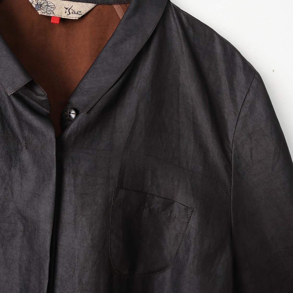 55/이새 머드 실크100 블라우스 상품이미지4