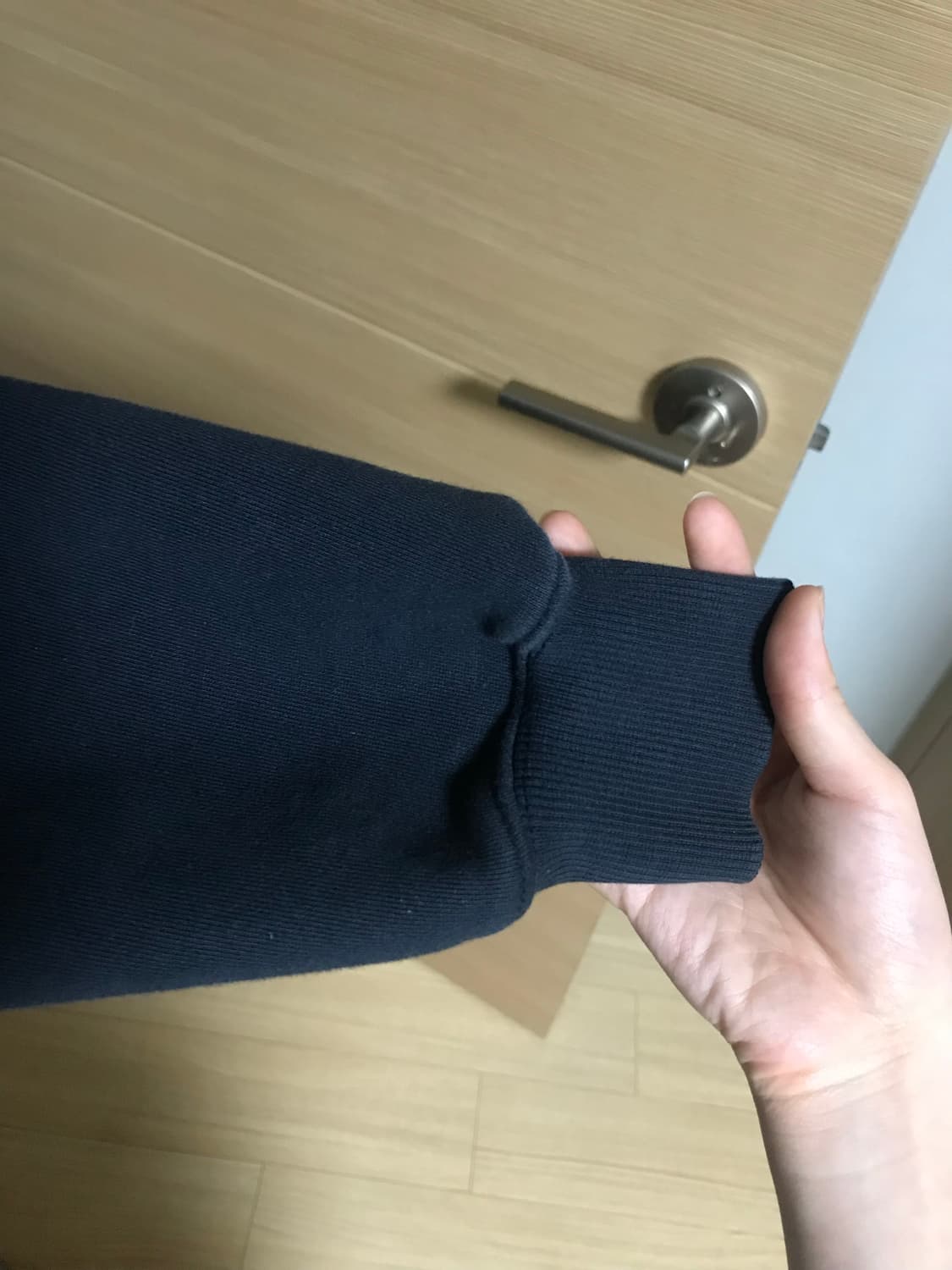 피지컬 디파트먼트 스타테일 후드집업 네이비 상품이미지4