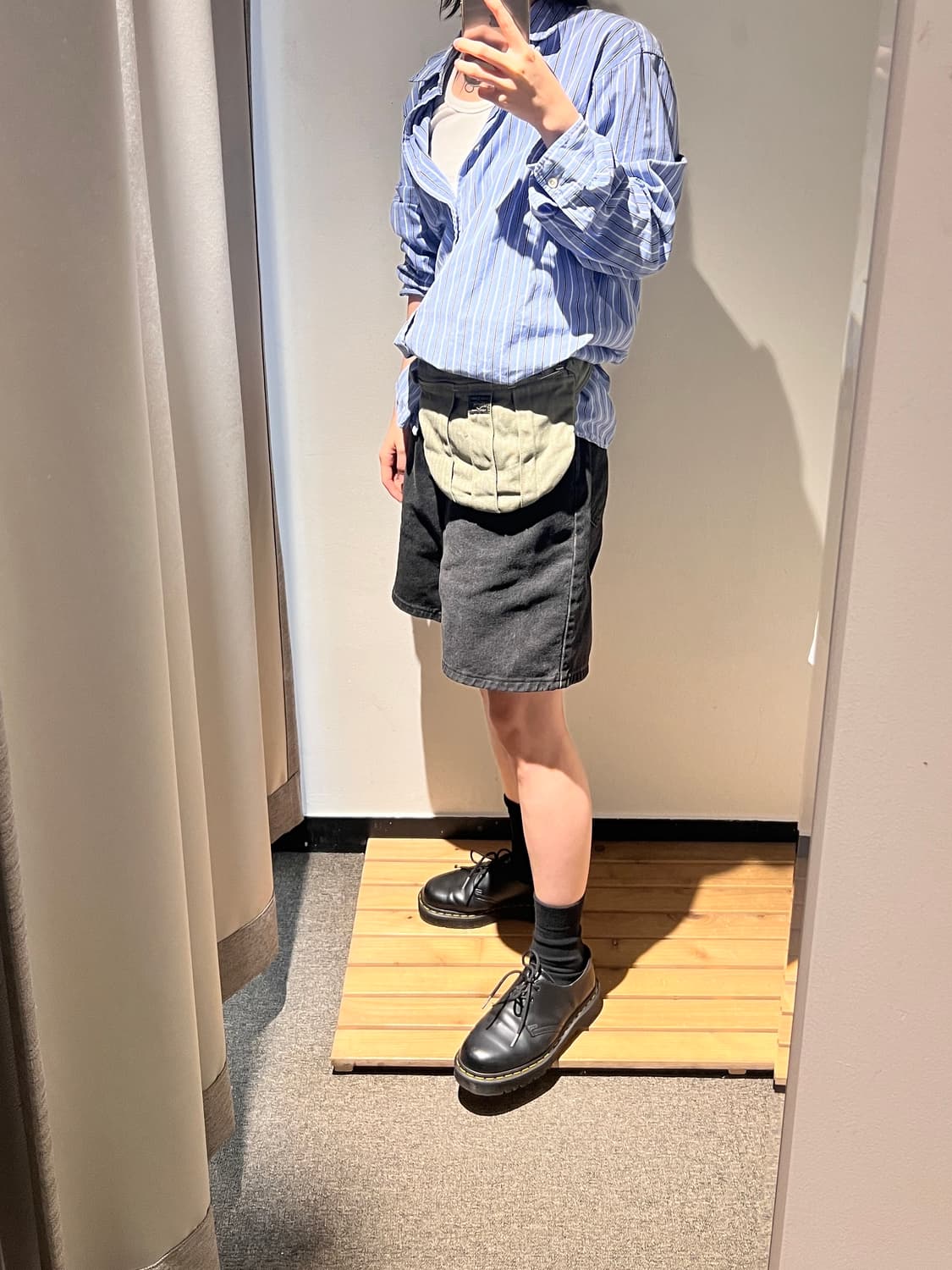 PORTER-BELT BAG (Washed Khaki) 상품이미지2