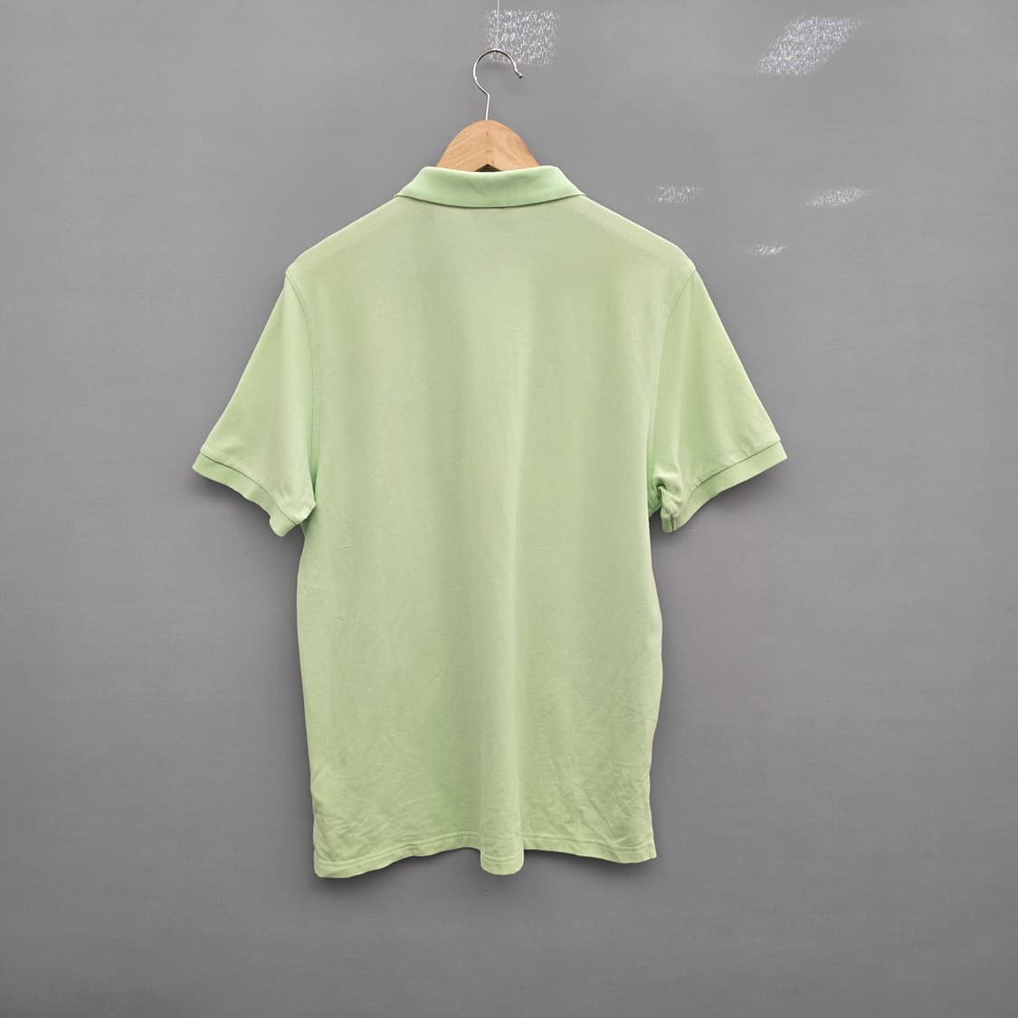 간트 GANT 셔츠 카라 반팔티 라이트 그린 상품이미지5