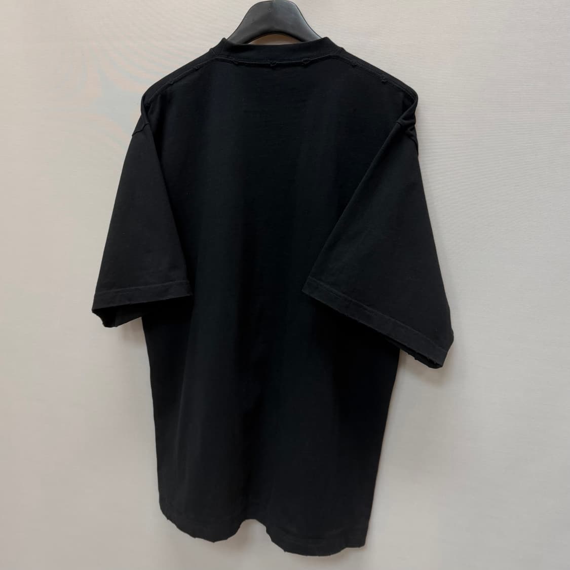 발렌시아가 스포티 B 로고자수 반팔티 (100)  상품이미지5