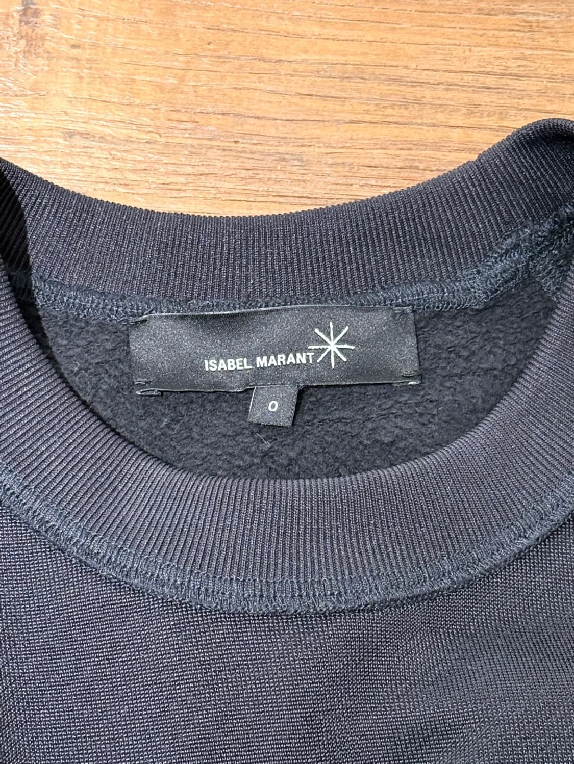 이자벨마랑 다크네이비 기모 래글런 티셔츠 드레스 상품이미지7