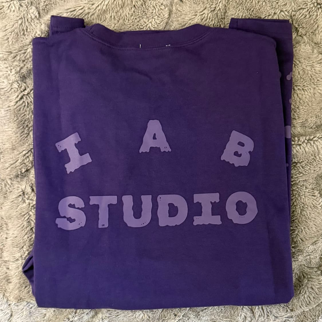 아이앱스튜디오 롱슬리브 퍼플 스플래쉬드 XL 상품이미지2