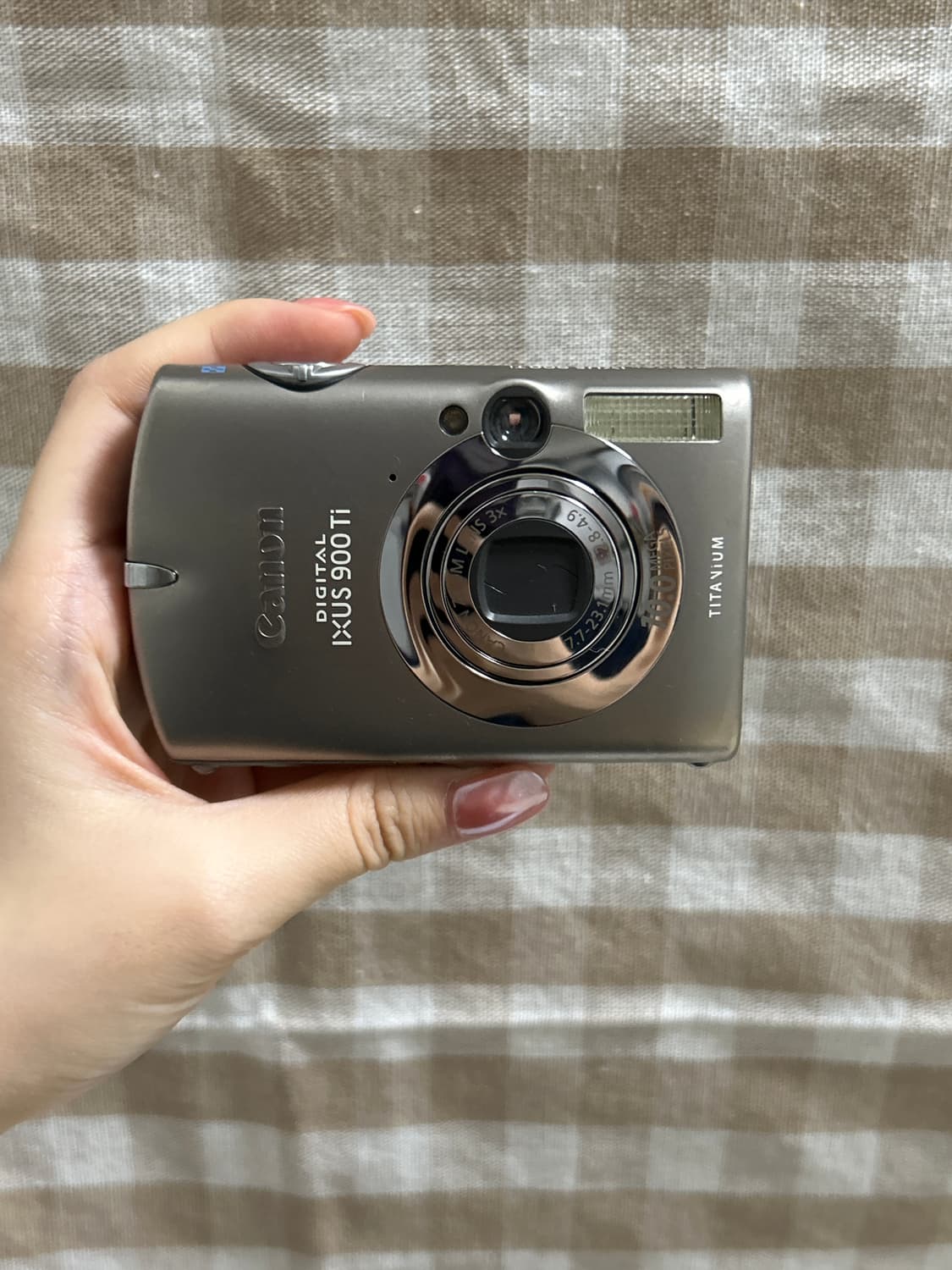 캐논 디지털 익서스 900 ti  티타늄 (익시 1000) 작례 O 상품이미지1