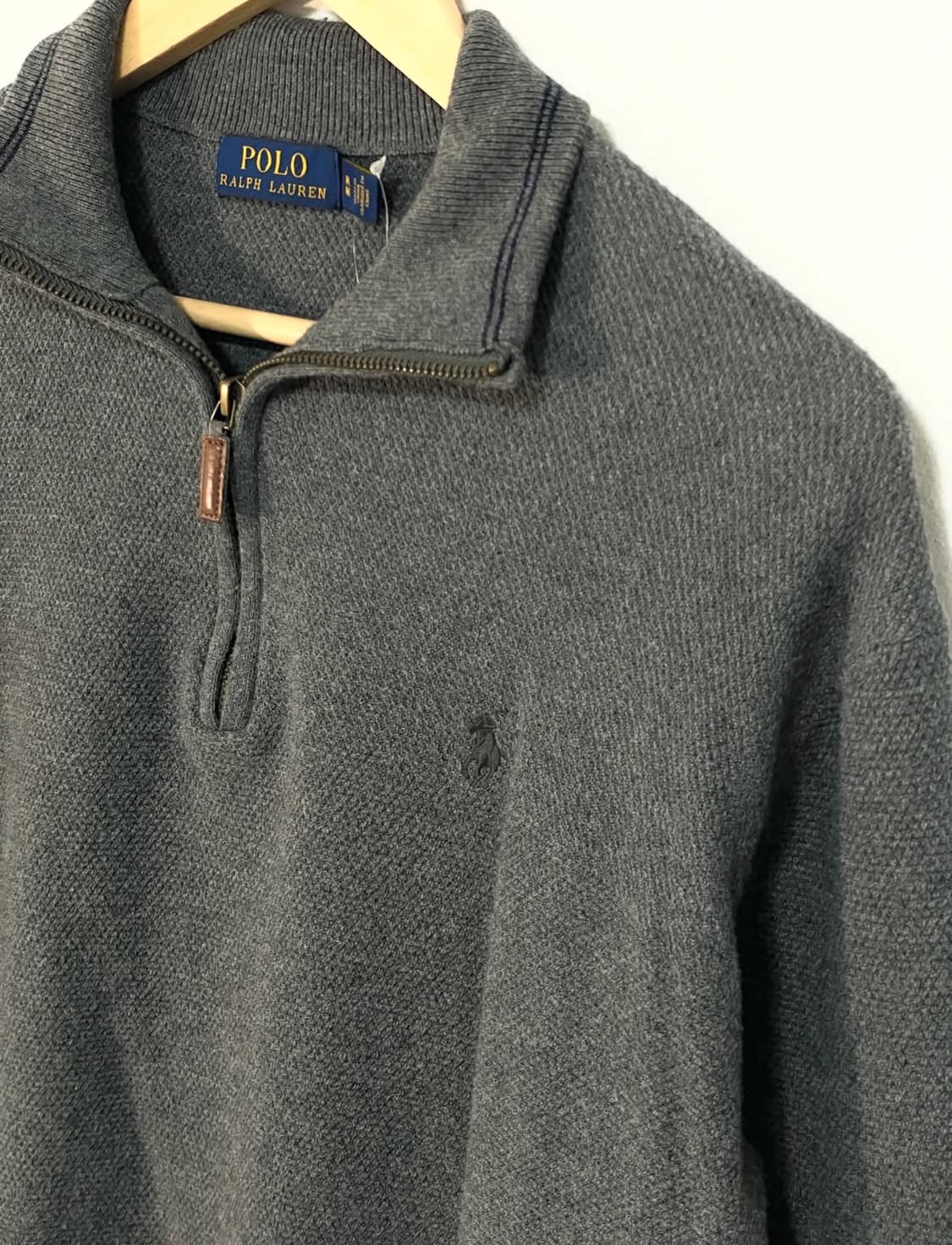 폴로 그레이 반집업 상품이미지3