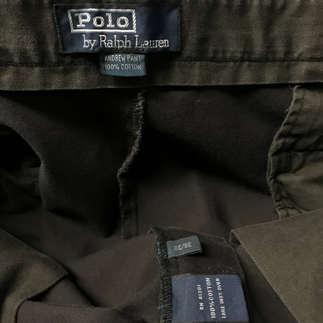 폴로 랄프로렌 블랙 치노 팬츠 38/36 상품이미지6