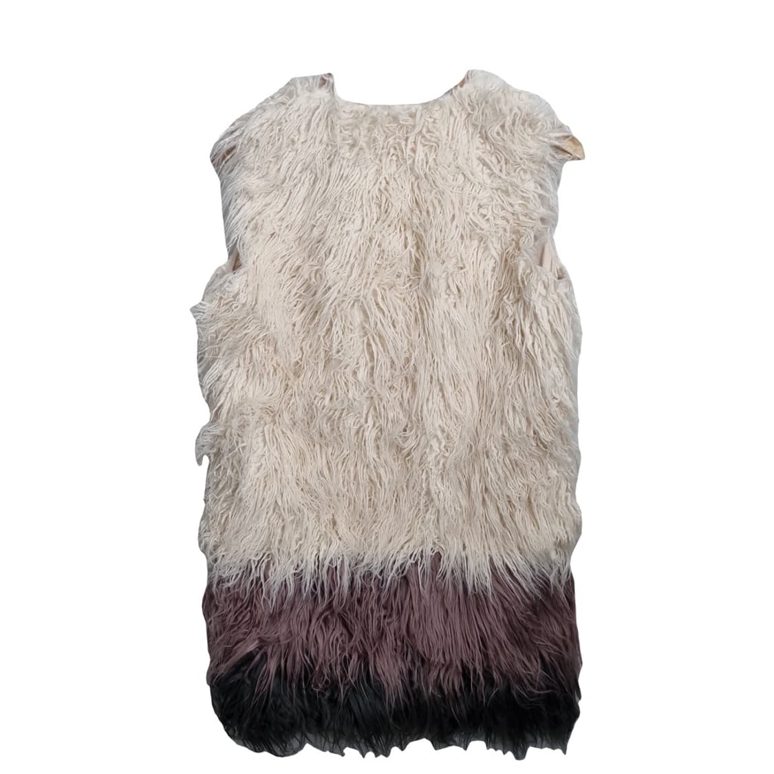 SENSE OF PLACE 어반리서치 그라데이션 퍼 롱 베스트  상품이미지2