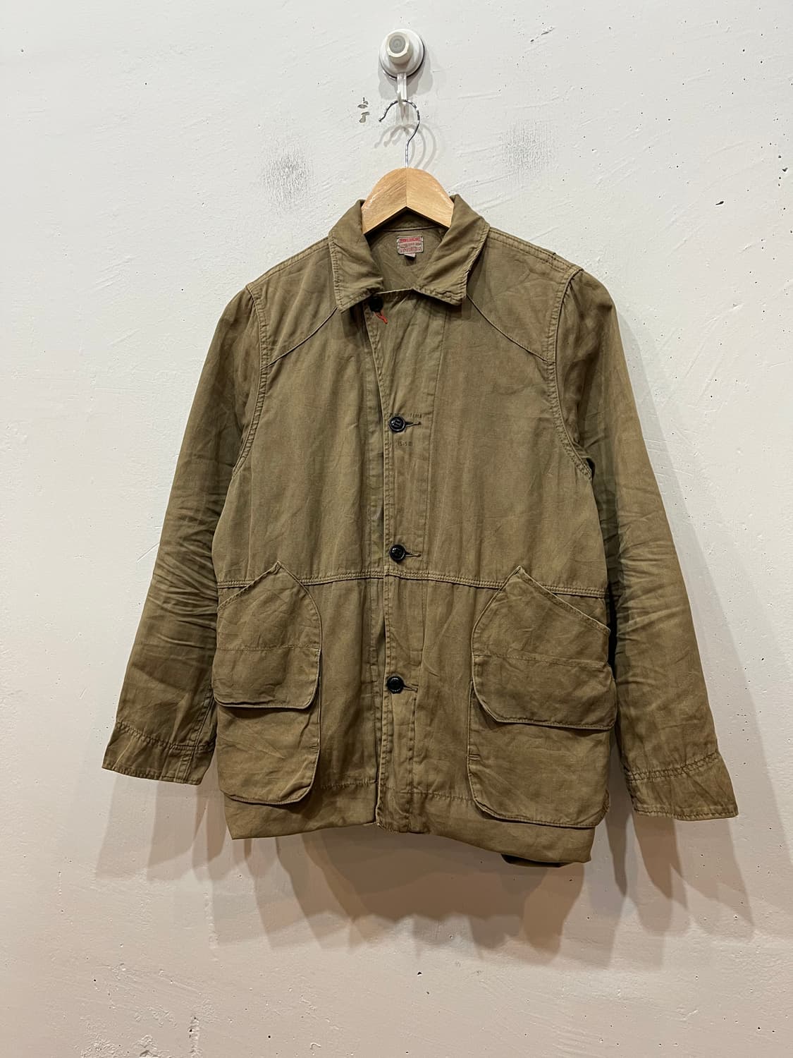 DENIM & DUNGAREE 밀리터리 헴프 2Way 자켓 상품이미지1