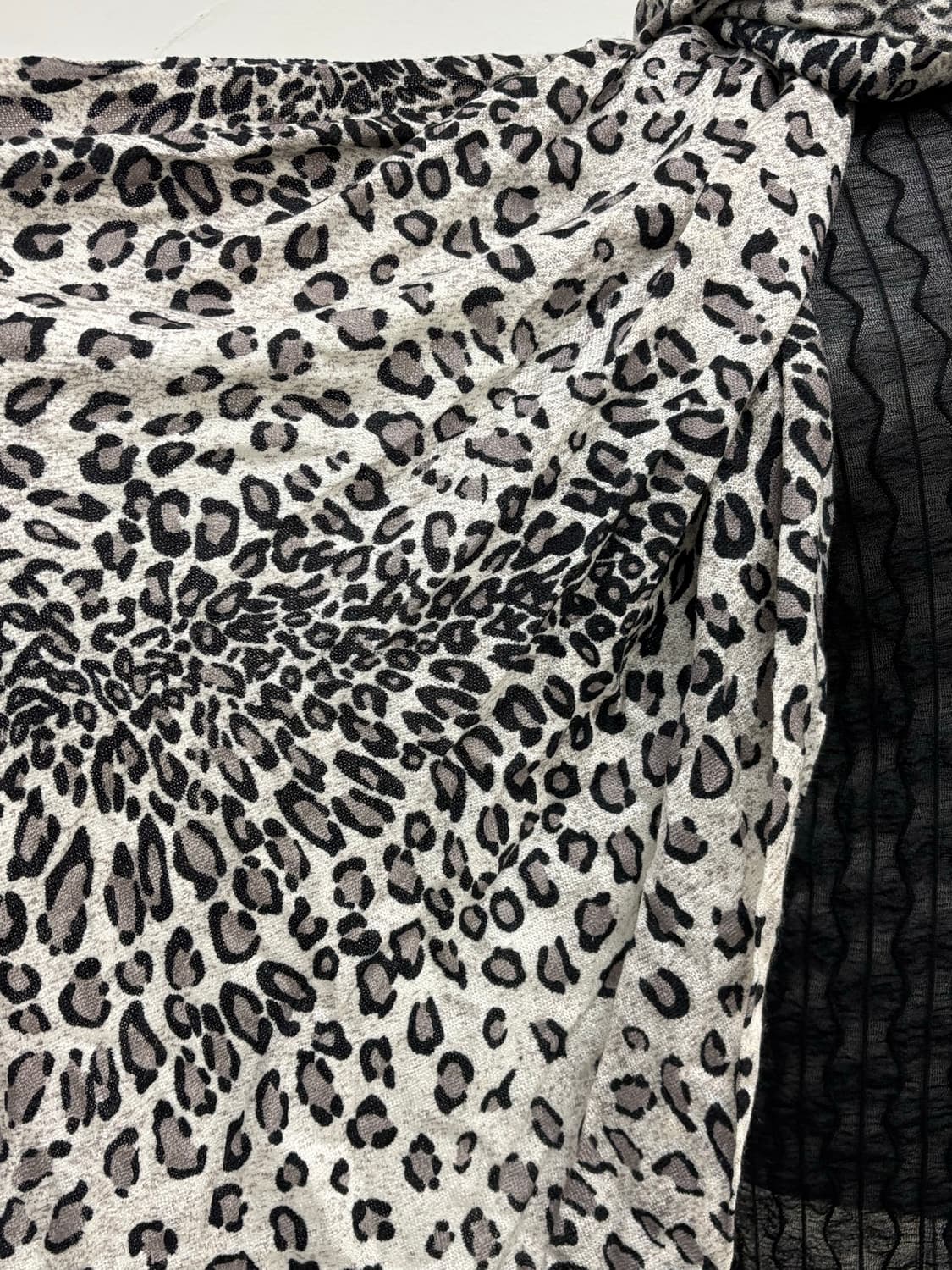 빈티지 레오파드 머플러 상품이미지2