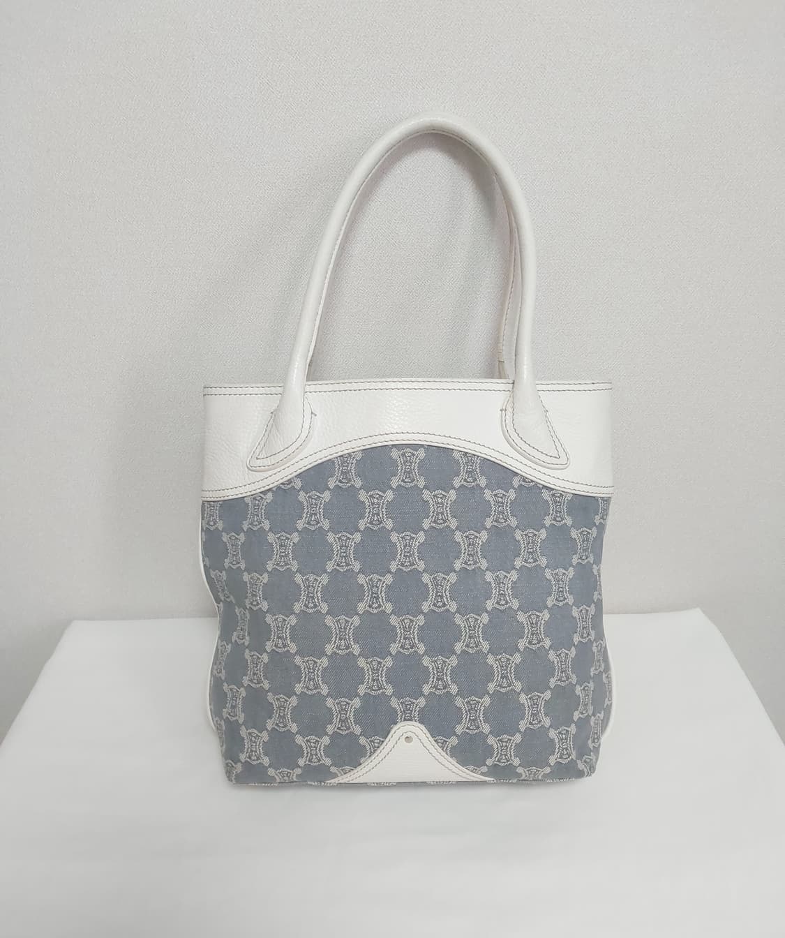 셀린느 데님 마카담 트리오페 숄더백 토트백 (정품) 상품이미지7