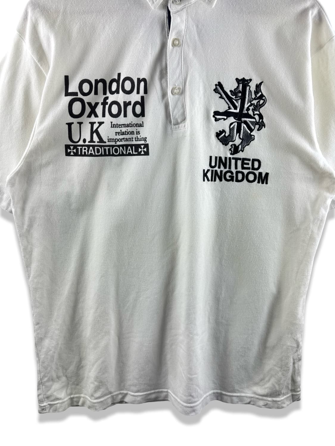 JPN Y2K 런던옥스포드 폴로셔츠2873 상품이미지4