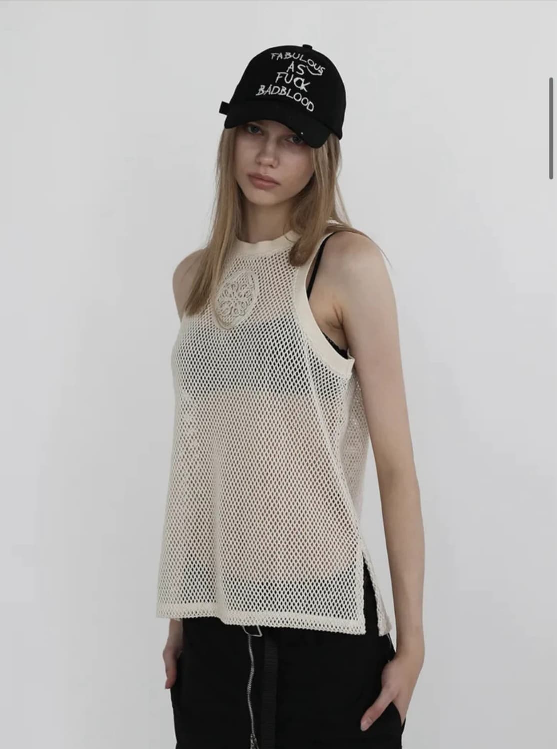 배드블러드 메쉬 탱크탑 xl 상품이미지3