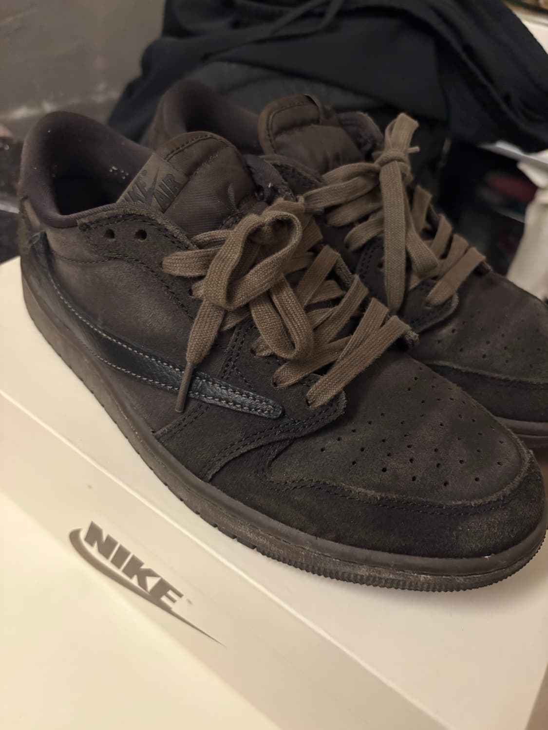 조던1 트래비스 스캇 모카 브라운 260 상품이미지4