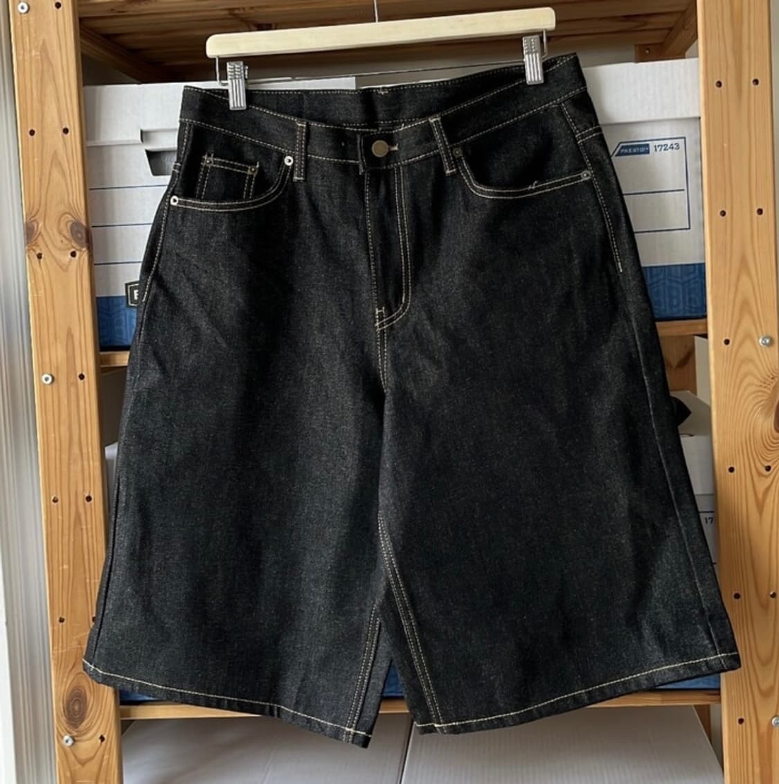 보이롱페이스 BLF denim shorts 상품이미지2