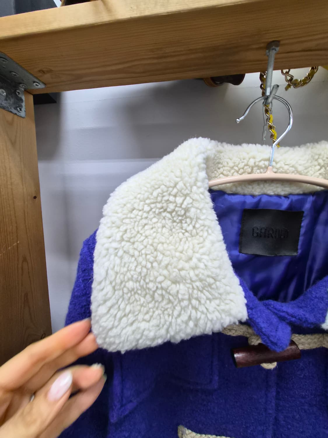 Garden 부클 떡볶이 하프코트 상품이미지5