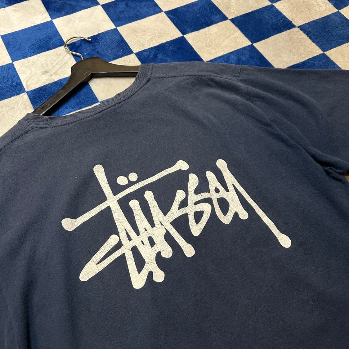 Stussy blue T-shirts 상품이미지2