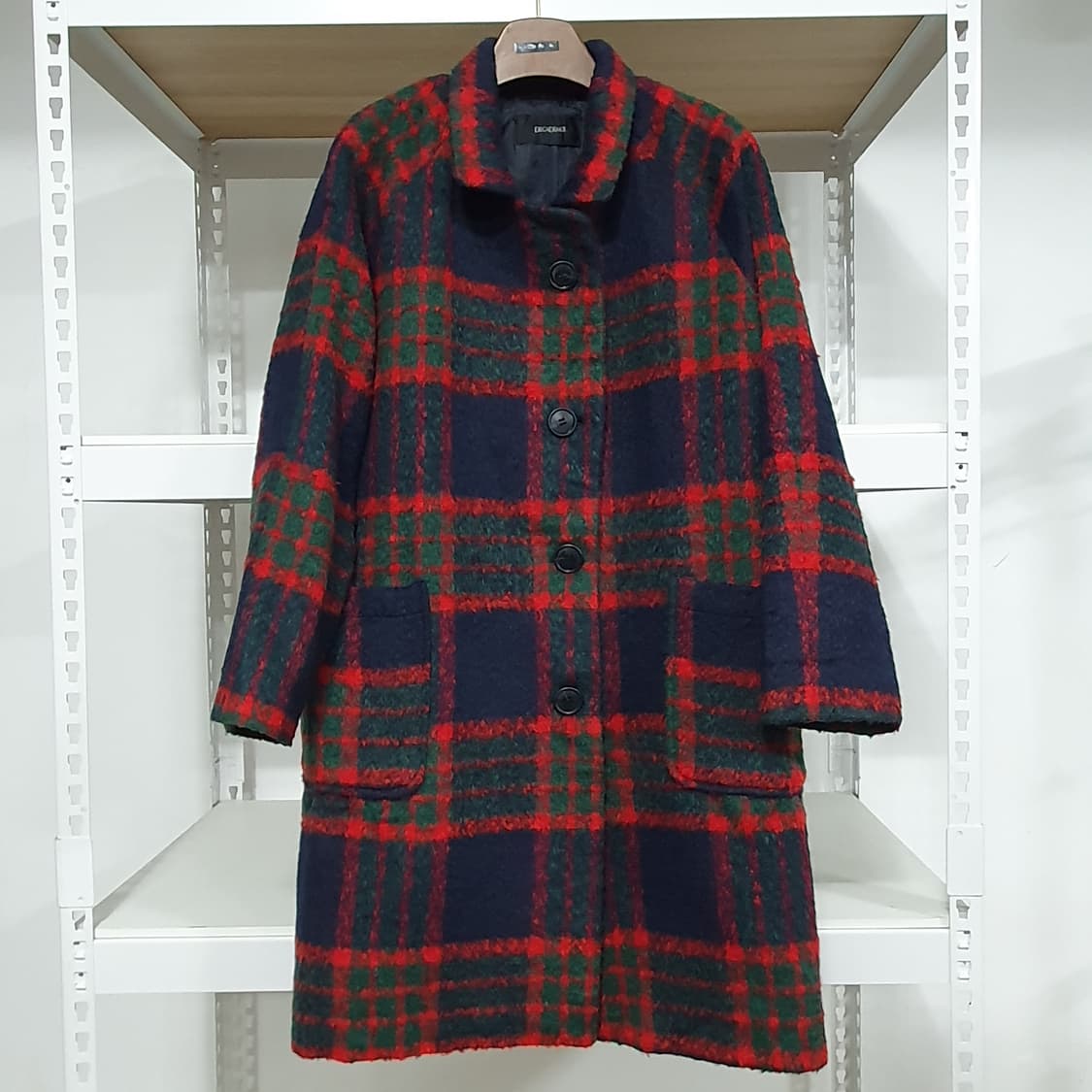 DECADENCE 체크 롱 코트 상품이미지1