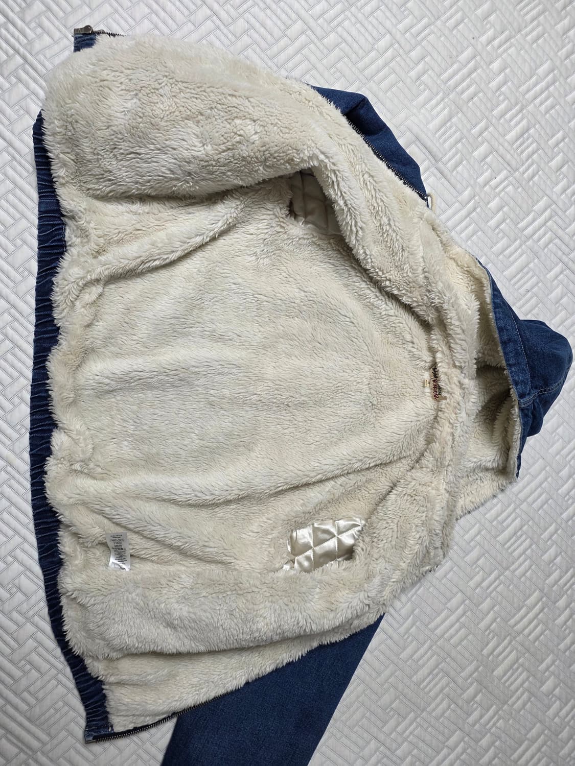 [M] 스투시 데님 쉐르파 워크 자켓 상품이미지5