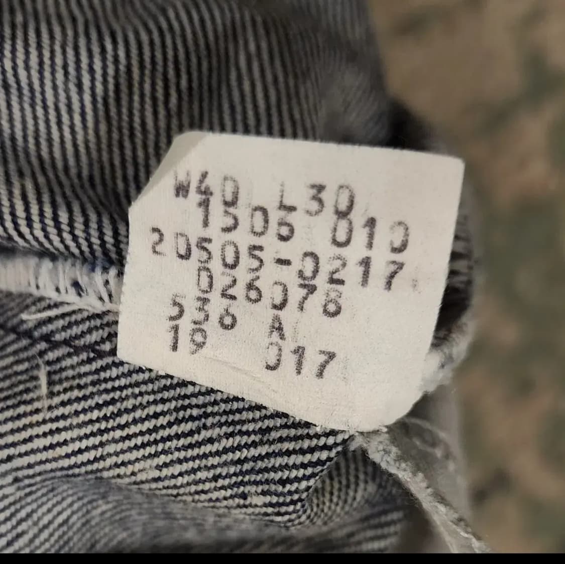 80s오리지날 USA 리바이스오렌지탭 505데님팬츠 상품이미지7